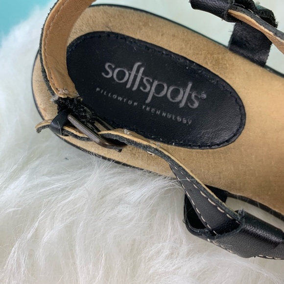 Softspots black slingback sandal - Picture 5 of 8